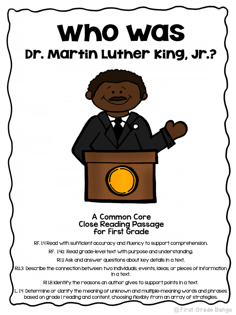 Close Reading | First Grade Bangs