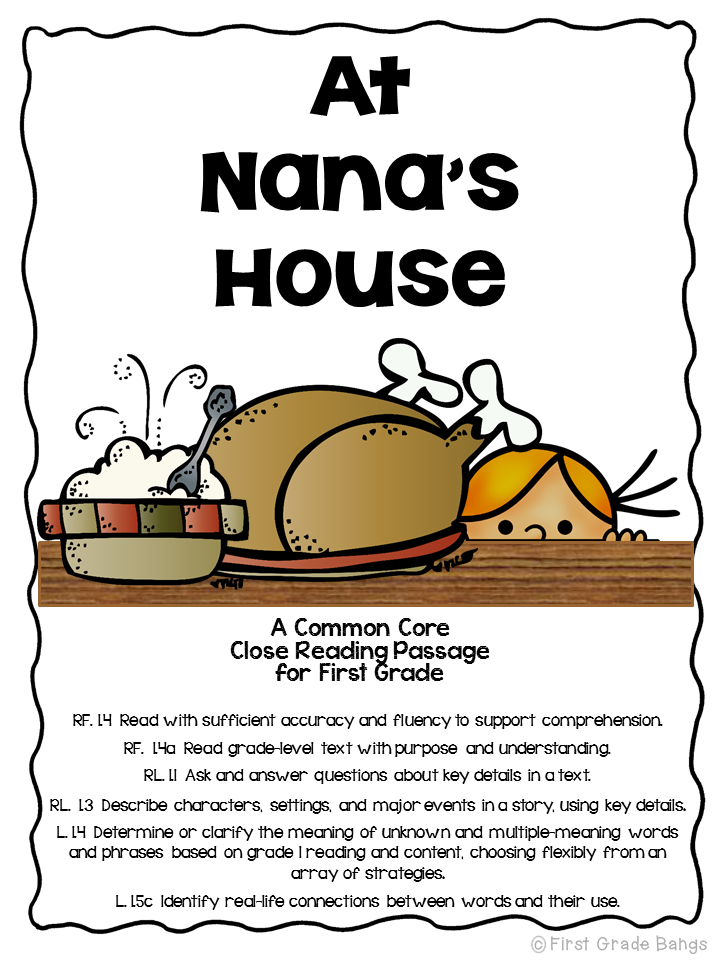Close Reading | First Grade Bangs